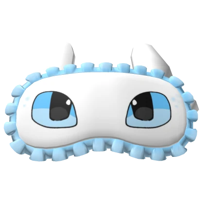 Kawaii Light Fury Matching Dragon Sleep Mask
