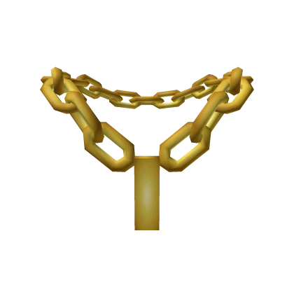 Gold Initial Letter I Chain