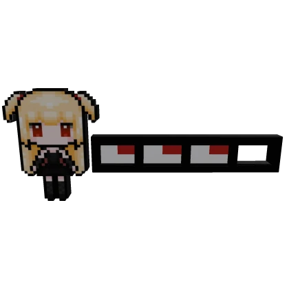 Misa Amane 8-Bit Health Bar Addon