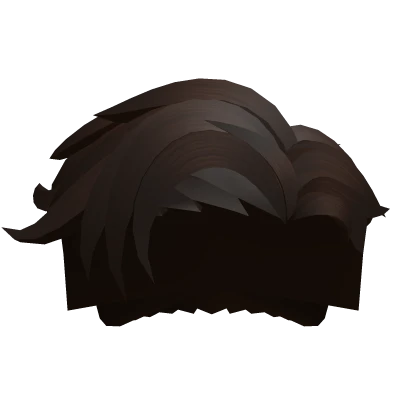 Short Sideswept Hair | Brown