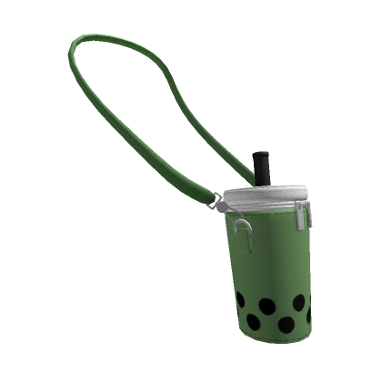 Matcha Bubble Tea Crossbody Bag