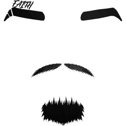 Tatted Eyebrows w Goatee