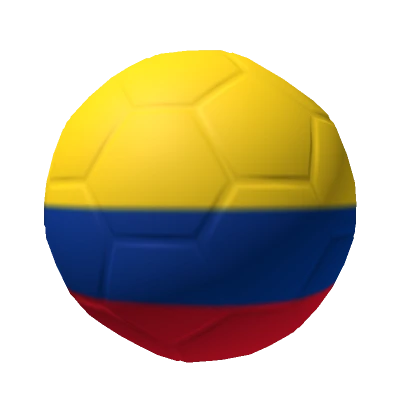 Colombia Flag Soccer Ball Head Helmet Football