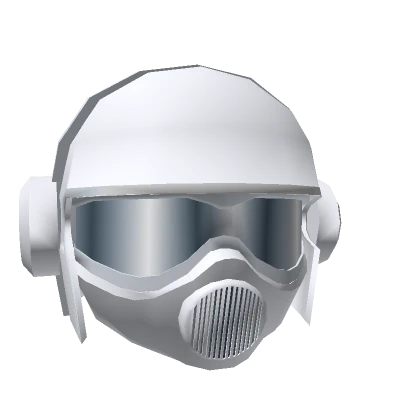 White Ventilation Mask Goggles Army Navy Helmet