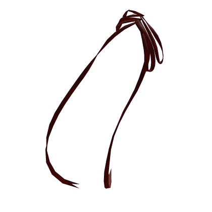 Dainty Veil Ribbon in Red
