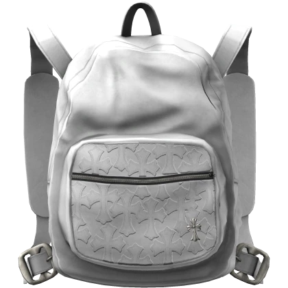 (3.0) Chrome Hearts Leather Backpack