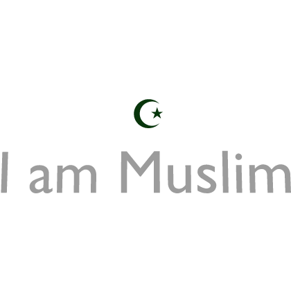 [☪️] I am Muslim - Heritage Celebration Sign