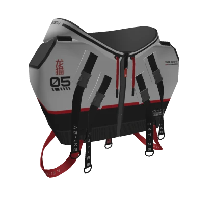 Techwear Crop top Jacket w Hood (Katzen NVA)