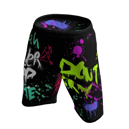 Graffiti streetwear shorts