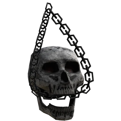 Chained Hanging Skull 