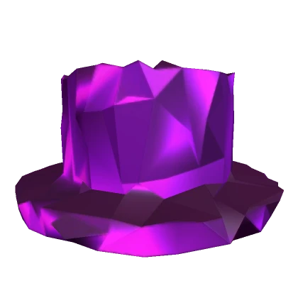 Amethyst  Crystalline Top Hat