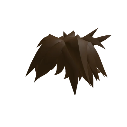 Brown Messy Scene Hair