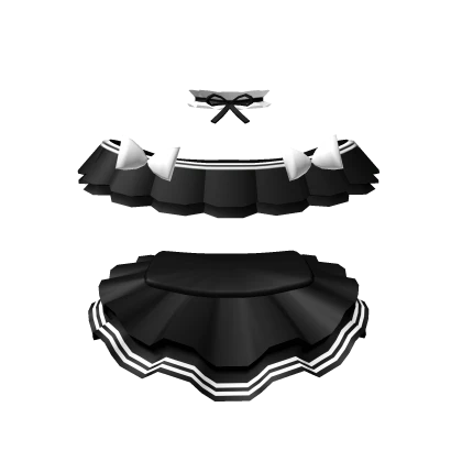 🖤🎀3.0 Sailor outfit with black bow skirt