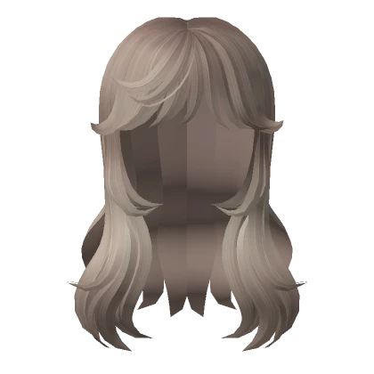 Ash Blonde Cottage Core Fairy Wavy Hair