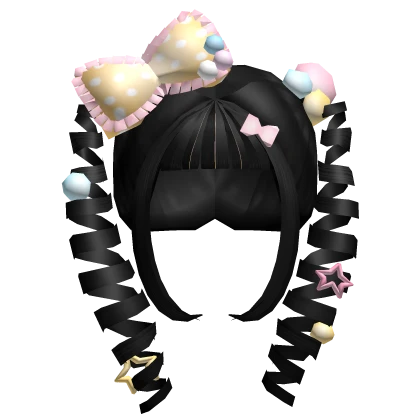 Cutesy Candy Hair in Black