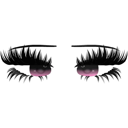 ♡ emotionless lashes (pink)