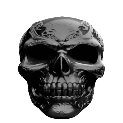 ancient silver skull π