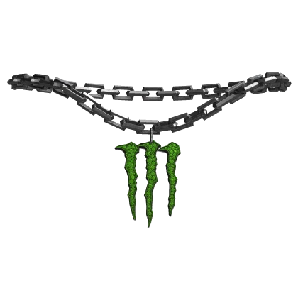 SCENE MONSTER ENERGY CHAIN 1.0 IN GREEN