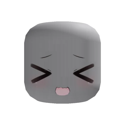embarrassed chibi face