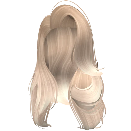 Blonde Starlet Elegant Glam Side Part Blowout Hair