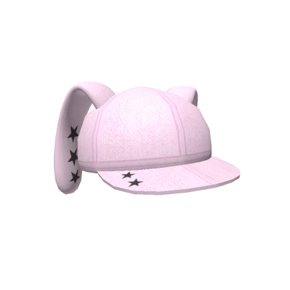 Pink Jeans Bunny Cap