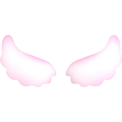 Angel Wings Pink Pastel Light Cloud Cutesy Wing