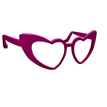 Y2K Heart Reading Glasses - Hot Pink 💗