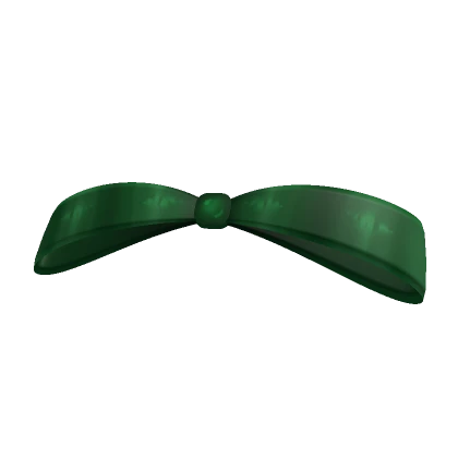 Green Bow for Half Up Half Down Hair