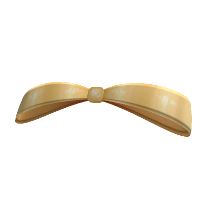 Gold Bow For Half Up Half Down Hair