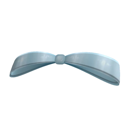 Icy Blue Bow for Half Up Half Down