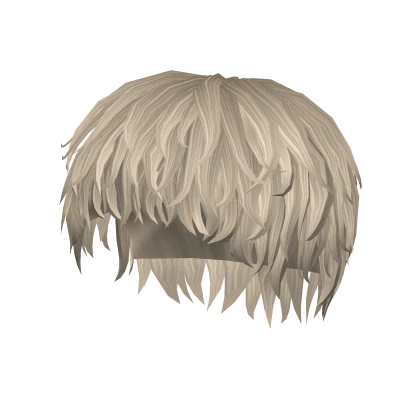 💫Sandy Blonde Messy Wavy Punk Mod Cut Hair💫