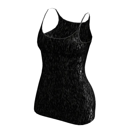 ☆ sequin black party mini dress (ver2)