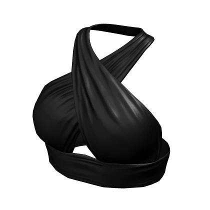 Knot Crop Top Black Baby Baddie Tight Tee Shirt