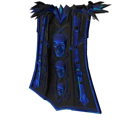 Blue Skull cape