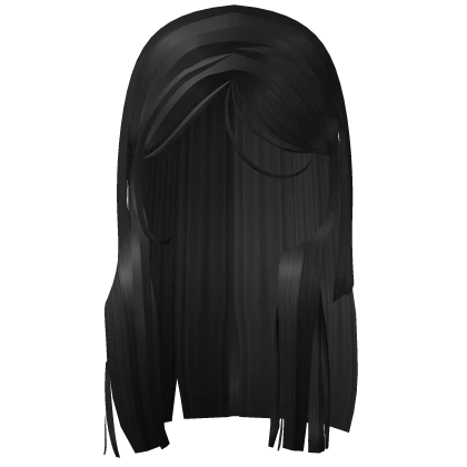 black igary kawaii straight hair