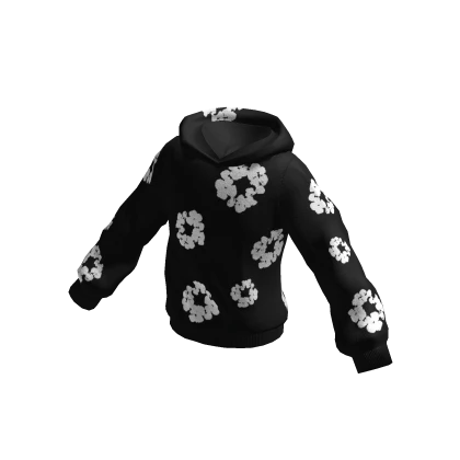 Designer Denim Tears Hoodie (Black)