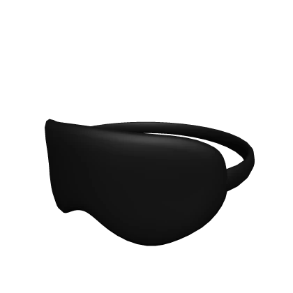 Black Sleeping Mask