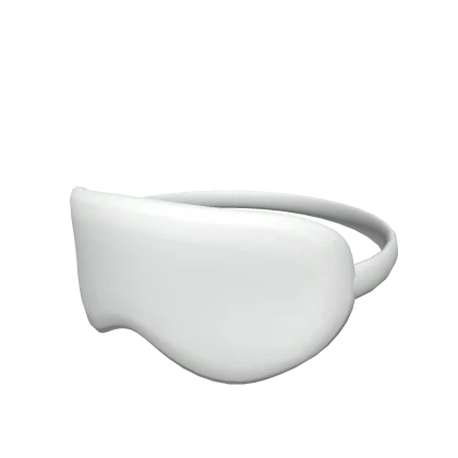 White Sleeping Mask