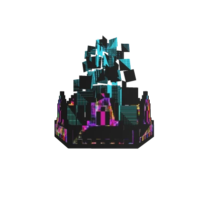 Animated Glitch 8-Bit Crown [Animated Effects]