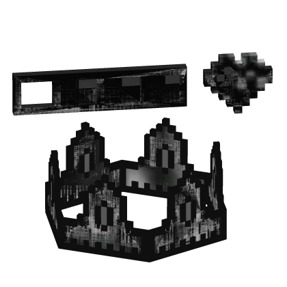 (⌛Animated + Limited) 8-Bit Glitched Crown HP Bar