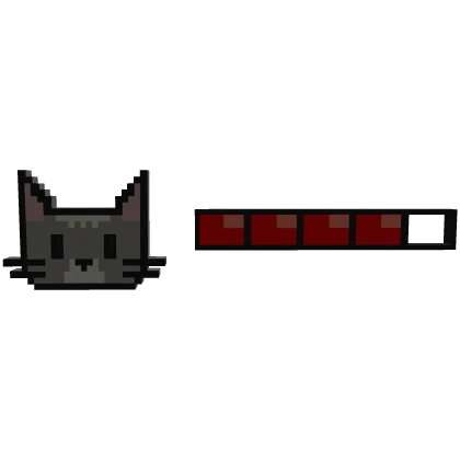 8-Bit Tabby Cat HP Bar