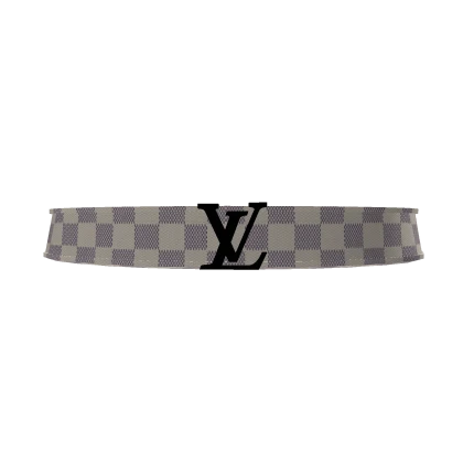 4.0 LV White Designer Belt