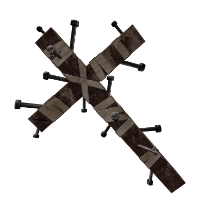 Pinned Bandage Horror Cross