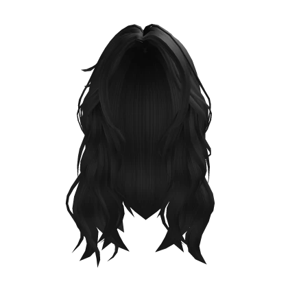  [FREE] Black Fluffy Layered Hair