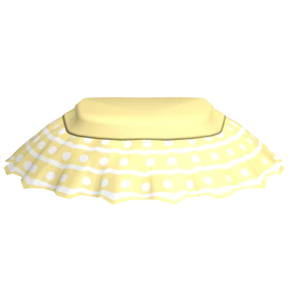 easter yellow skirt