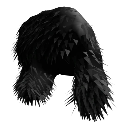 Big Furry Black Ushanka