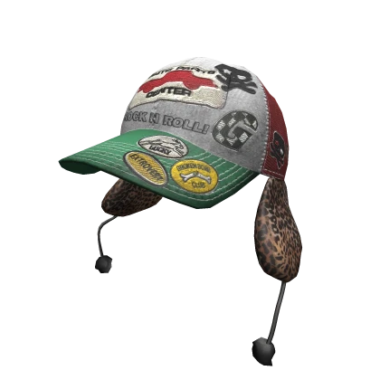 Trapper hat With Patches