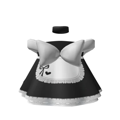 🎀🖤3.0 Pompous Posh maid dress