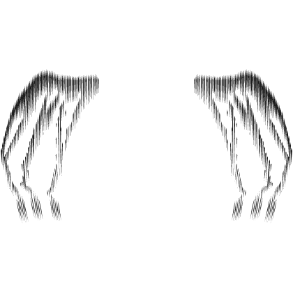 Transparent Reflective Tears - Black (2.0)