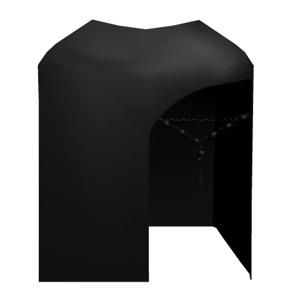 3.0 R6 Slit Skirt Black with Chains